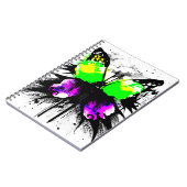 ファンキーな蝶ノート ノートブック (左側)