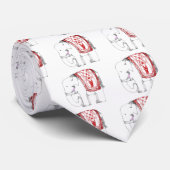 ファンキーな象 ネクタイ (ロール)