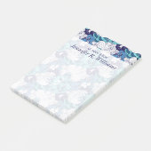 ファンキーな貝殻パターン|はあなたの名前を加えます ポストイット (アングル)