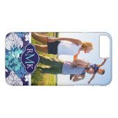 ファンキーな貝殻Pattern|あなたの写真及びモノグラム Case-Mate iPhoneケース (裏面(横))