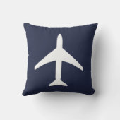 ファンキーな転換式航空機の飛行機のパイロットの飛んでいるなクッション クッション (裏面)