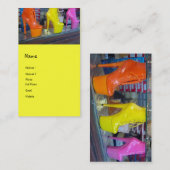 ファンキーな靴 名刺 (正面/裏面)