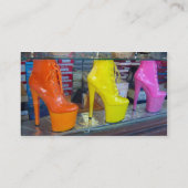 ファンキーな靴 名刺 (裏面)