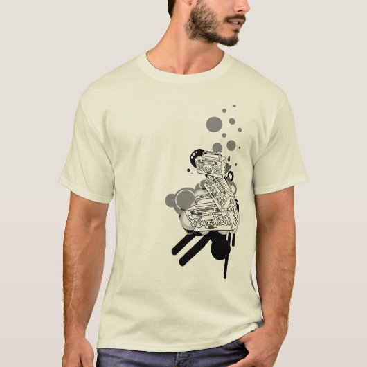 ファンキーな音 Tシャツ (正面)