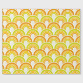 ファンキーな70s ラッピングペーパー (フラット)