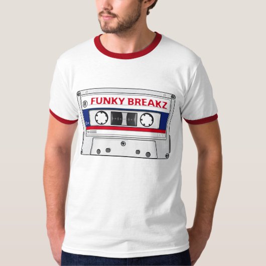 ファンキーなBreakzの組合せテープ Tシャツ (正面)