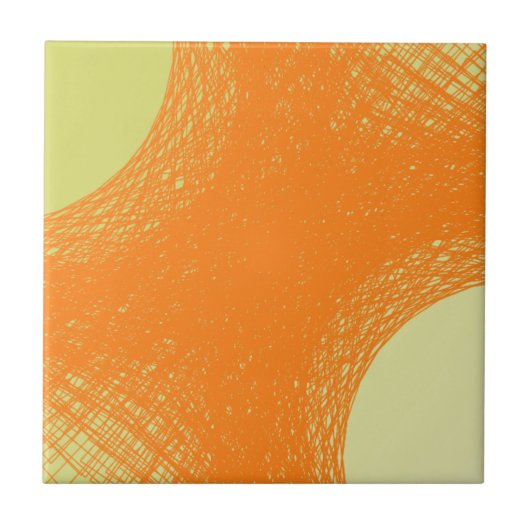 ファンキーオレンジ タイル (正面)