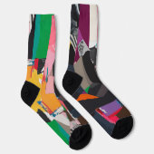 ファンキーカラフルユニセックスソックス数々の色ソックス ソックス (右)