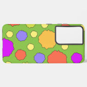 ファンキーカラフル円 SAMSUNG GALAXYケース (左側面)