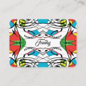 ファンキーカラフル 名刺 (正面)