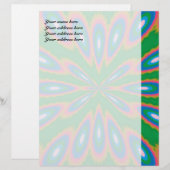 ファンキーガーデンの抽象芸術 レターヘッド (正面/裏面)