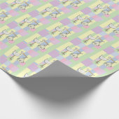 ファンキーキュビズム スタートデリバリー ベビーシャワー ラッピングペーパー (角)