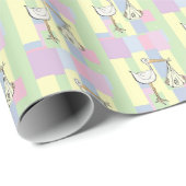 ファンキーキュビズム スタートデリバリー ベビーシャワー ラッピングペーパー (ロールコーナー)