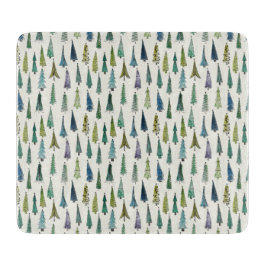 ファンキークリスマスの木(図解入りの、写真付きのかわいい芸術) カッティングボード