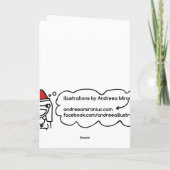 ファンキークリスマスカード シーズンカード (裏面)