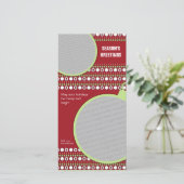 ファンキークリスマスドットフォトグリーティングカード シーズンカード (スタンド正面)