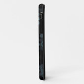 ファンキーグ男らしレー青スタイリッシュ円 Case-Mate iPhoneケース (裏面/左)