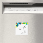 ファンキーサイケデリック泡毛 マグネット (インサイチュ (食洗機))