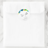 ファンキーサイケデリック泡毛 ラウンドシール (バッグ)