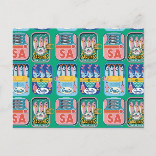 ファンキーサーディン ポルトガル  ポストカード (正面)