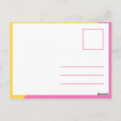 ファンキーシスター名言 ポストカード (裏面)