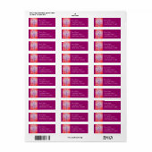 ファンキースカラフルクロールの木の円がアートをポップ・アートの表す ラベル (フルシート)