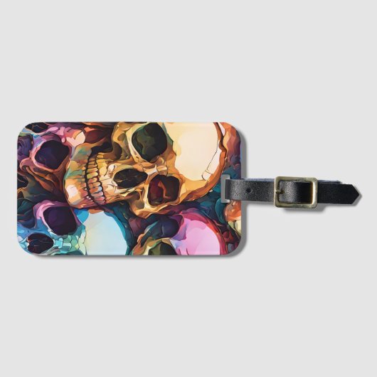 ファンキースカル ラゲッジタグ (正面横)