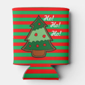 ファンキーストライプとクリスマスツリー 缶クーラー (裏面)