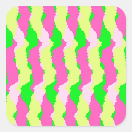 ファンキーストライプ2011 スクエアシール (正面)