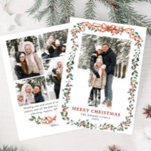 ファンキーセージグリーンのクリスマスリボン 5枚の写真