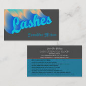 ファンキートレンディーレトロカラフルラッシュロ気にゴ 名刺 (正面/裏面)