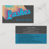 ファンキートレンディーレトロカラフルラッシュロ気にゴ 名刺 (正面/裏面)