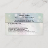 ファンキートレンディーレトロカラフルラッシュロ気にゴ 名刺 (裏面)