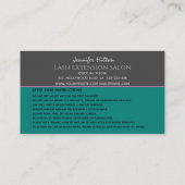 ファンキートレンディーレトロカラフルラッシュロ気にゴ 名刺 (裏面)