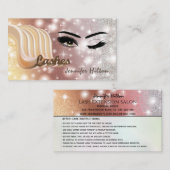 ファンキートレンディーレトロカラフルラッシュロ気にゴ 名刺 (正面/裏面)