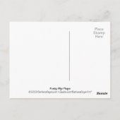 ファンキービーチサンダル ポストカード (裏面)