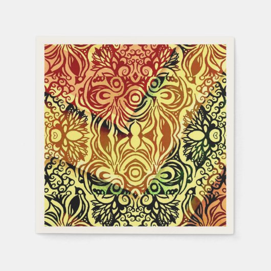 ファンキーファンク スタンダードカクテルナプキン (正面)