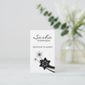 ファンキーフローラ名刺、グレースケール 名刺 (スタンド正面)