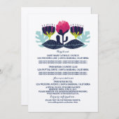 ファンキーフローラ情報カード 招待状 (正面/裏面)