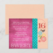 ファンキーフローラ招待状 招待状 (正面/裏面)