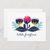 ファンキーフローラ表番号はがき ポストカード (正面/裏面)