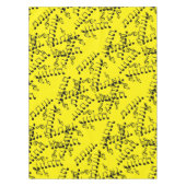 ファンキーミュージカル音楽ノートTrebleクレフ、 音符記号 テーブルクロス (正面)