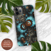 ファンキーモダンEclectic Fractals Art Pattern iPhoneケース