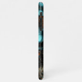 ファンキーモダンEclectic Fractals Art Pattern iPhoneケース (左側)