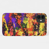 ファンキーレインボーカラフル抽象芸術スプラッシュ絵を描アート Case-Mate iPhoneケース (裏面(横))