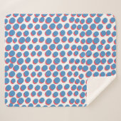 ファンキーレトロネオン:ヴィンテージシームレス シェルパブランケット (正面(横))