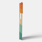 ファンキーレトロ1970s Groovyストライプ製品 |モノグラム Case-Mate iPhoneケース (裏面 / 右)