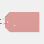 ファンキーレトロ70sホリーすてきクリスマス ギフトタグ (裏面横)