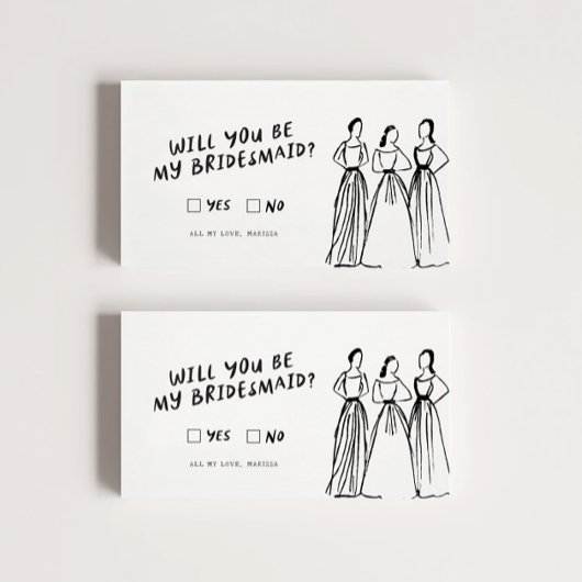 ファンキーレトロ | 私の花嫁の提案か エンクロージャーカード