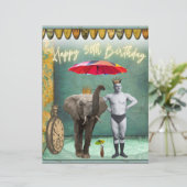 ファンキーヴィンテージストロングマン50番目の誕生日スクラップブック作り (スタンド正面)